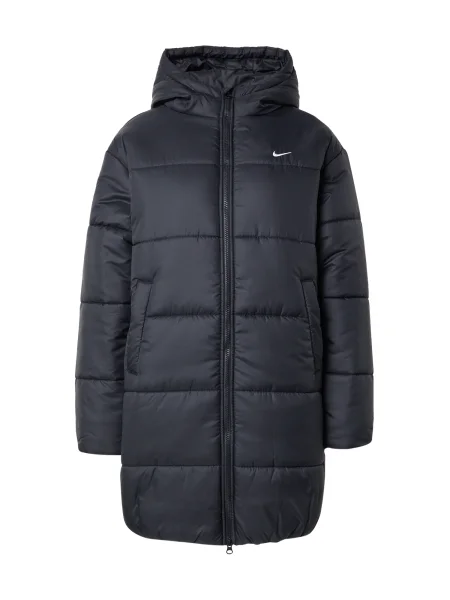 Nike Sportswear Zimný kabát Classic čierna biela