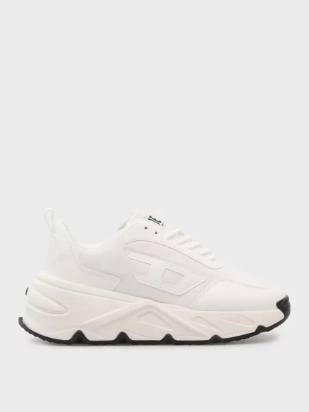 Шкіряні кросівки Diesel білі
