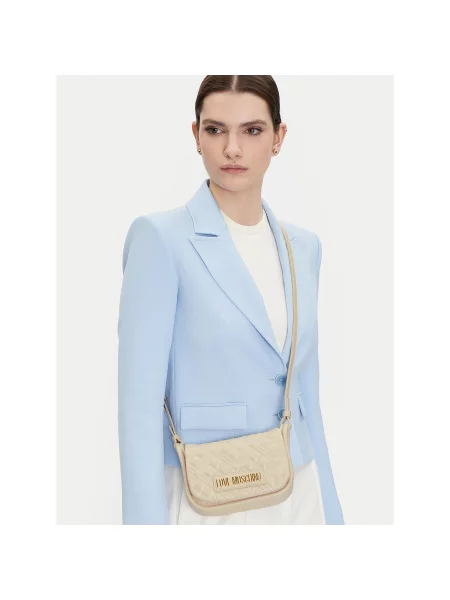 LOVE MOSCHINO Дамска чанта Екрю бежово