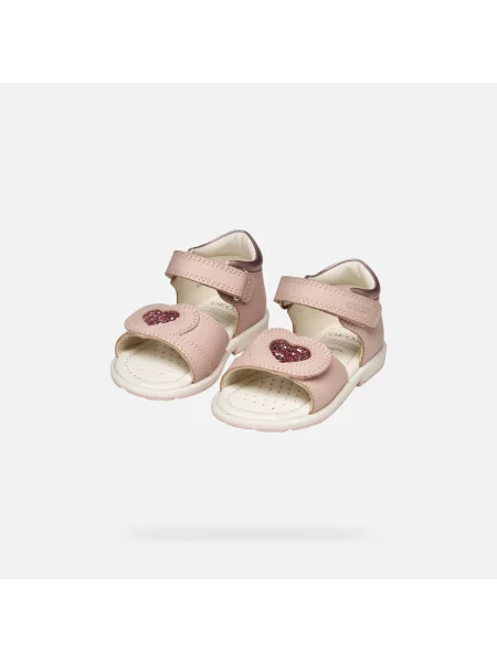 Geox Sandale B Verred M Roz alb