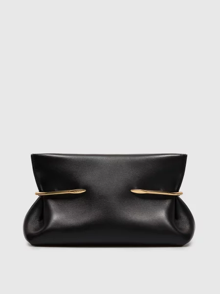 Шкіряний клатч Givenchy чорний