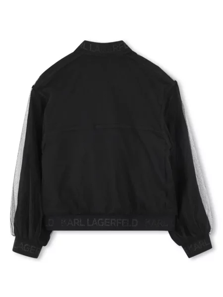 Bluza dziecięca Karl Lagerfeld czarna