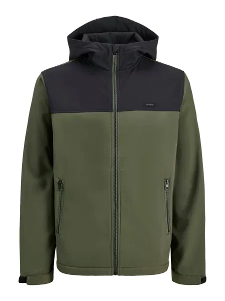 JJ Rebel Prehodna jakna JREBZONE oliva črna