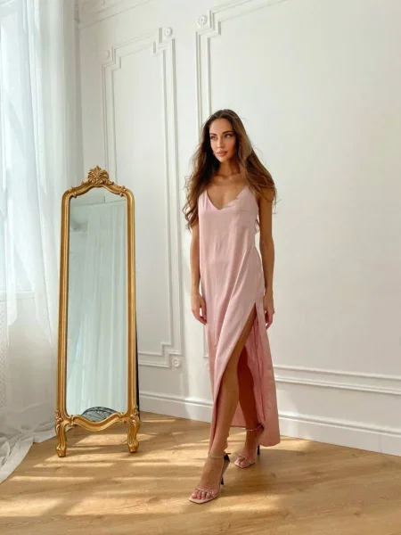 Сарафан Milirud пудра шовк