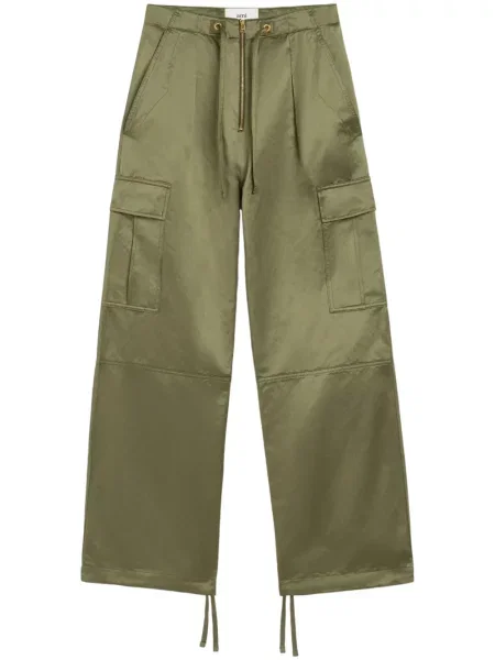 Pantaloni cargo Ami Paris verde