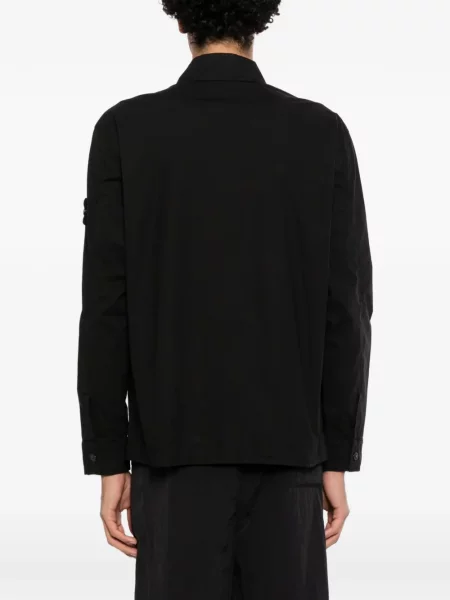 Cămașă Stone Island cu strasuri negru