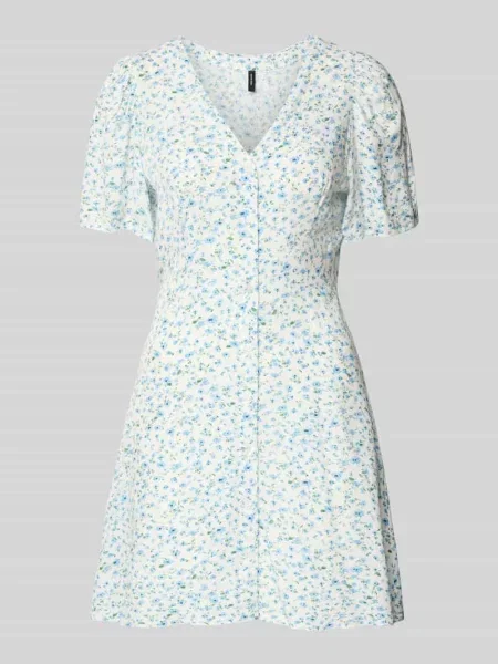 Lekko rozkloszowana sukienka mini z czystej model ALBA' Vero Moda