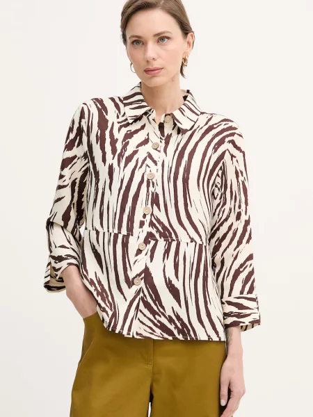Joseph Ribkoff cămașă pentru femei cu in bej