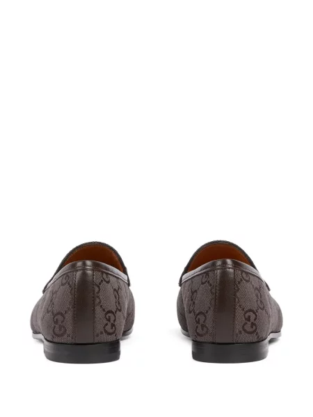 Pantofi loafer Gucci maro
