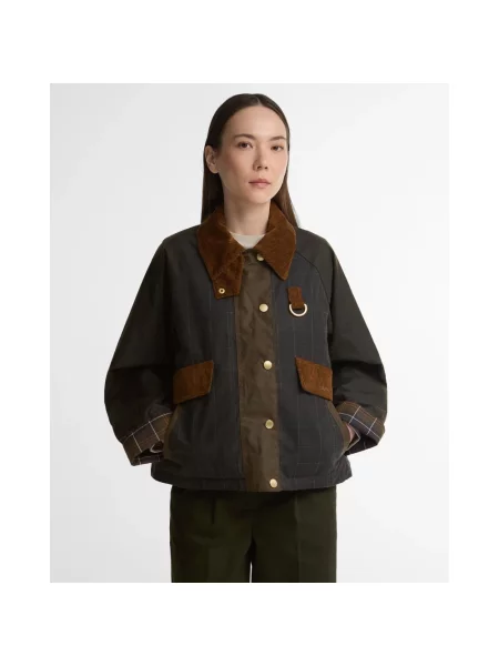 Woskowana kurtka Barbour zielona
