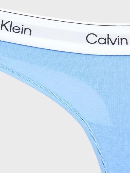 Стринги Calvin Klein голубые