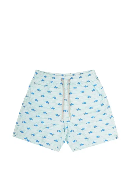 Slip de baie Mc2 Saint Barth cu imagine cu cordon alb