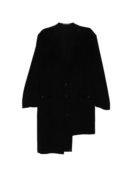 Geacă Yohji Yamamoto asimetrică negru