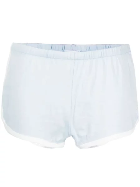 Krótkie szorty Courreges niebieskie