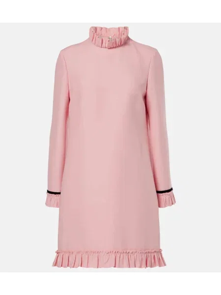 Rochie Valentino din crep roz