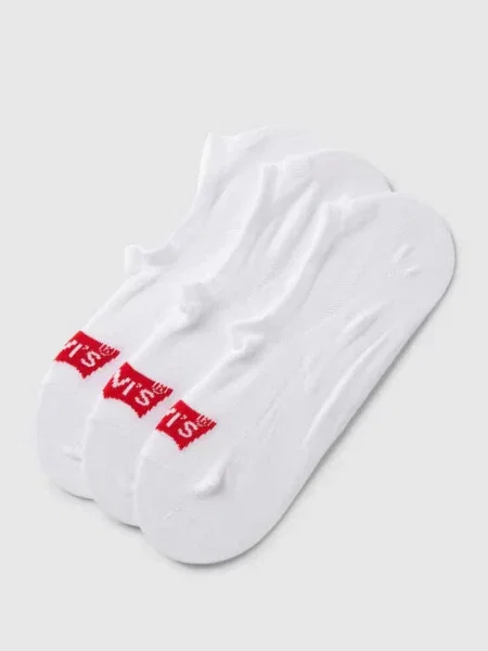 Stopki z detal z logo model BATWING w zestaw 3 szt. Levi's białe