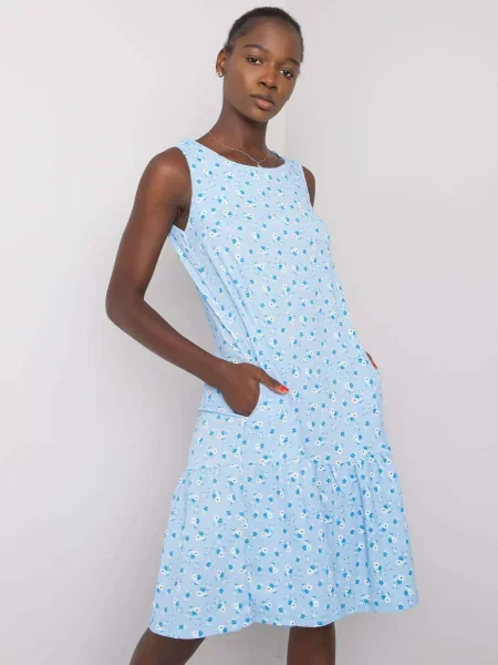 Rochie Fashionhunters de costum albastru