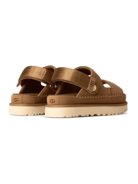 Sneakersy Ugg na platformie brązowe
