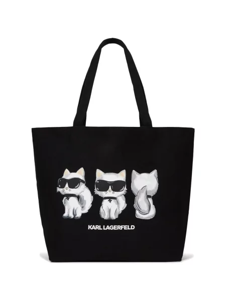 Geantă shopper Karl Lagerfeld negru