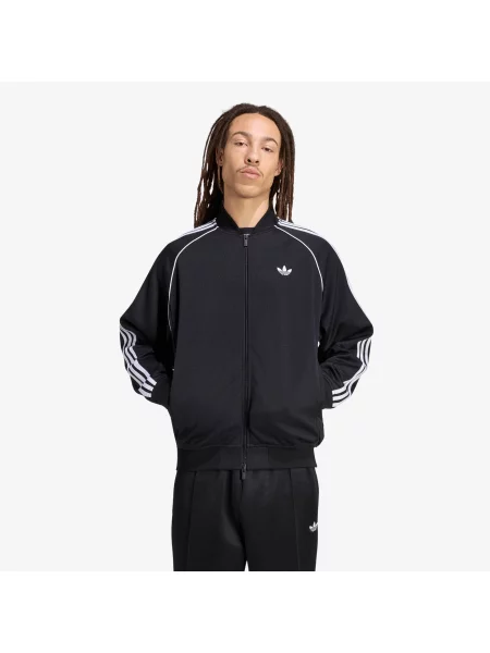 Jachetă adidas Adicolor Classics Loose Track Top Black L negru