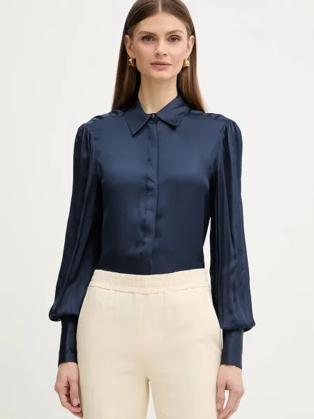 Fracomina cămașă din amestec de mătase