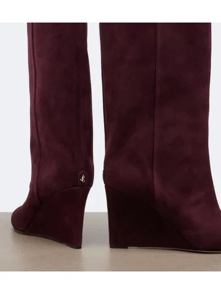 Cizme Jimmy Choo din piele de căprioară