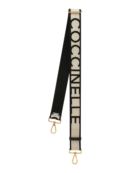 Coccinelle Uklonjivi remen za torbicu Nastro Signature E3 68 25 21 bež