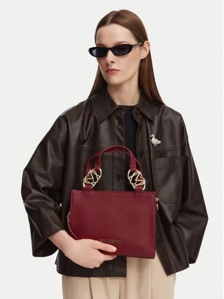 LOVE MOSCHINO Torbica Tamnocrvena