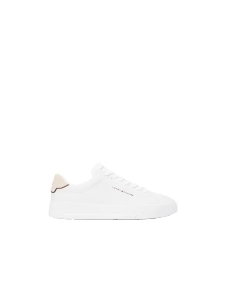 Sneakersy Tommy Hilfiger skórzane białe