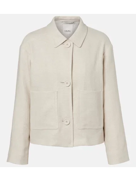 Geacă 's Max Mara de in bej