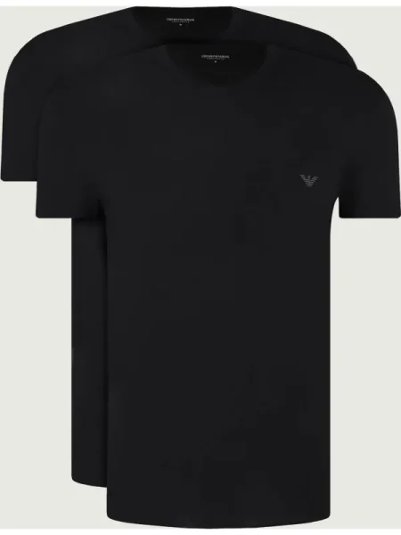 Emporio Armani Tricou | regular fit negru