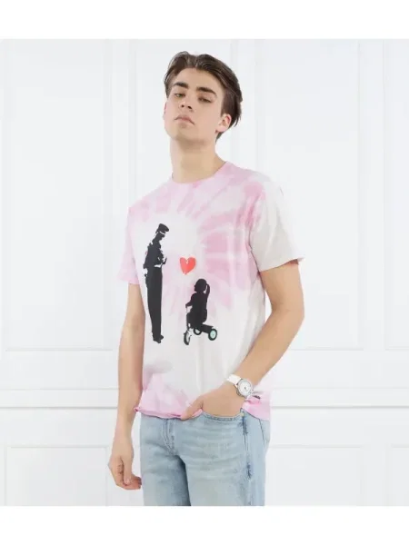 GUESS Tricou roz