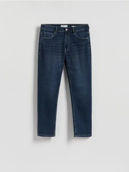 Reserved Blugi straight fit bleumarin