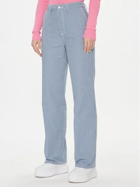 ONLY Pantaloni din Merle Wide Leg gri