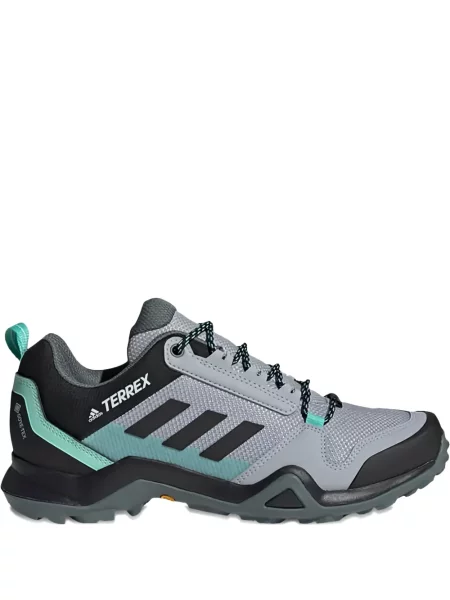 Sneakerși Adidas Solar cu șireturi cu dungi din dantelă negru