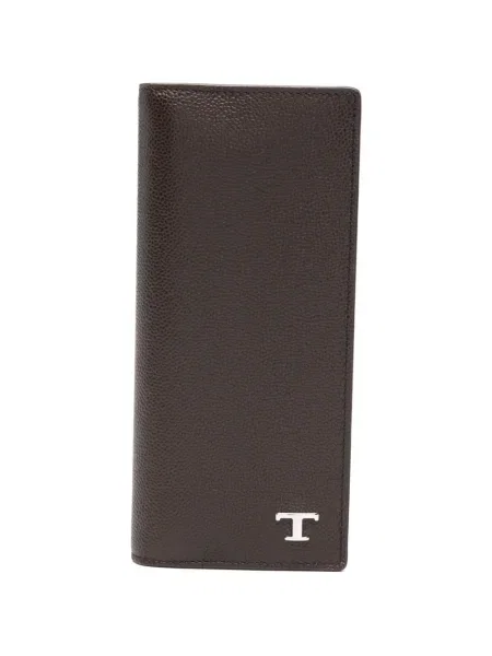 Portofel Tod's cu autograf maro
