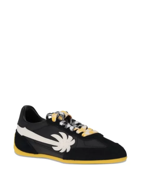 Sneakerși Palm Angels din piele negru