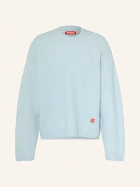 Wrstbhvr Sweter Enci v3 Z Alpaki blau pomarańczowy