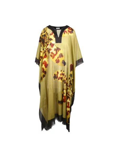 Sukienka Dries Van Noten zielona
