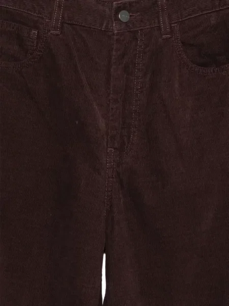Samt hlače Carhartt Wip smeđa