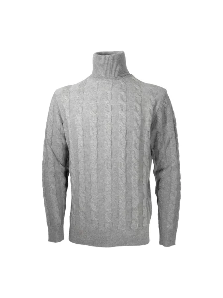 Sweter Cashmere Company z kaszmiru szary
