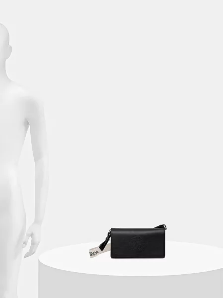 Кожаная сумка Karl Lagerfeld