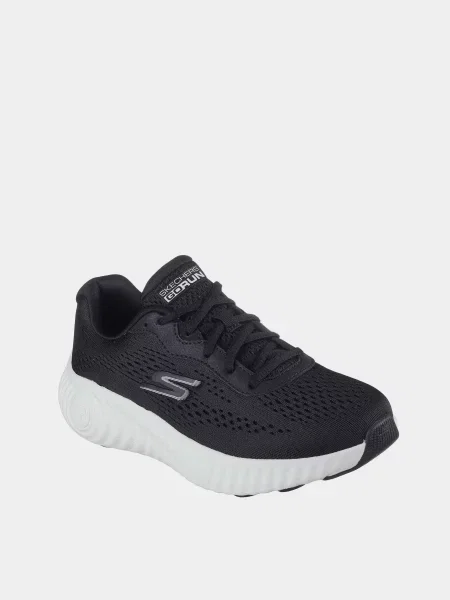 Кросівки для бігу Skechers текстиль/штучна шкіра чорний