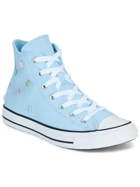 Členkové topánky Converse modrá