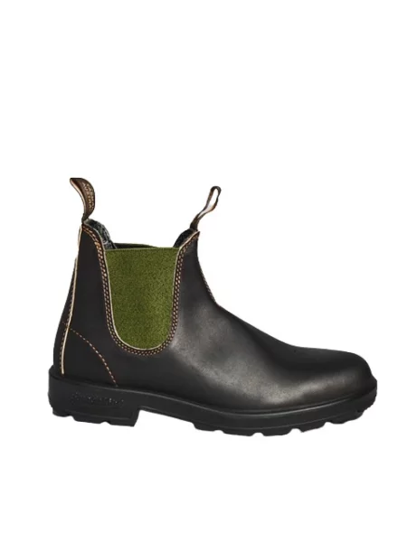 Botki Blundstone skórzane brązowe