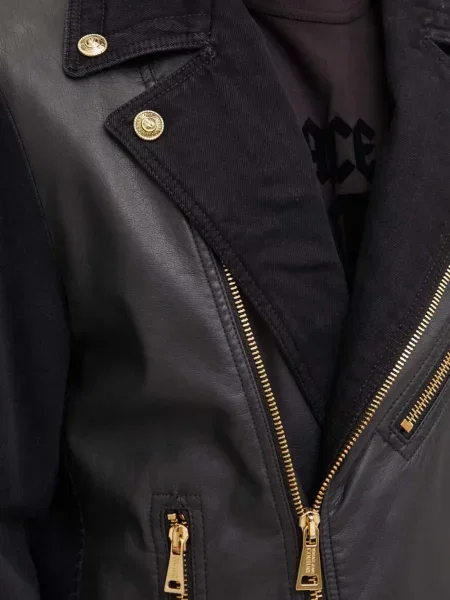 Дънково яке Versace Jeans Couture черно