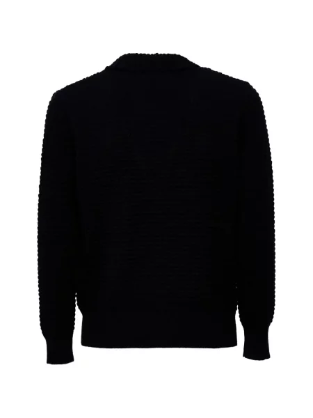 Gulerat cardigan Grp albastru