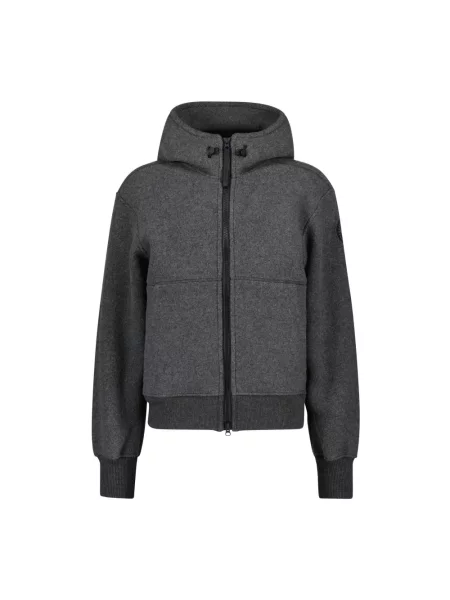 Kurtka bomber Canada Goose wełniany szary
