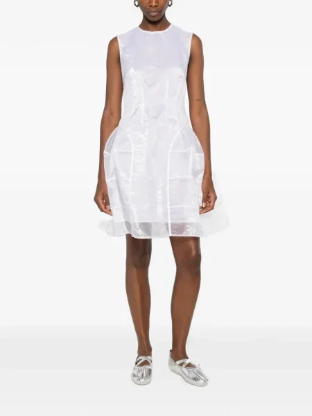 Rochie mini Cecilie Bahnsen de costum alb