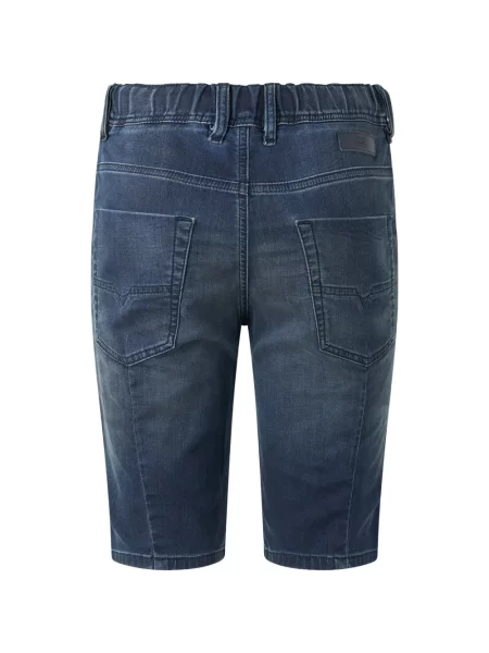 Pantaloni scurți Diesel zdrențuiți albastru
